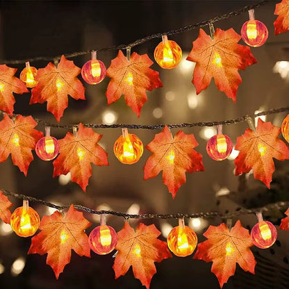 Halloweenowe Lampki LED 