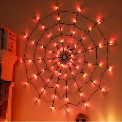 Lampki LED w Kształcie Pajęczyny